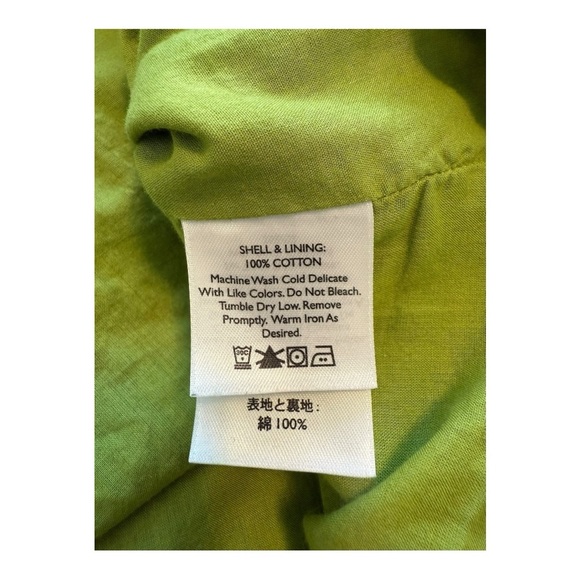 Eddie Bauer Plaid Dress Teal Blue, Green and Purple - Size 6 - Picture 6 of 10